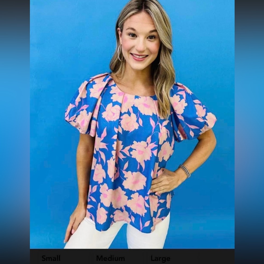 Floral short sleeve by Umgee